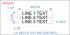 (image for) Plastic Nameplate - 3/4" x 2 1/2" - 3/16" Text - Mtg Holes