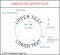 (image for) Plastic Legend Plate - 30mm Emergency Stop - French