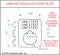 (image for) Plastic Legend Plate - 22mm Rectangular - Selector Switch