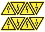 Shock Hazard Decals