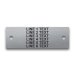 Stainless Steel Nameplate - 1" x 3" - 1/8" Text - Mtg Holes
