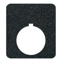 (image for) Textured Plastic Legend Plate - 30mm Rectangular - Blank