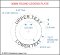 (image for) Textured Plastic Legend Plate - 30mm Emergency Stop - French