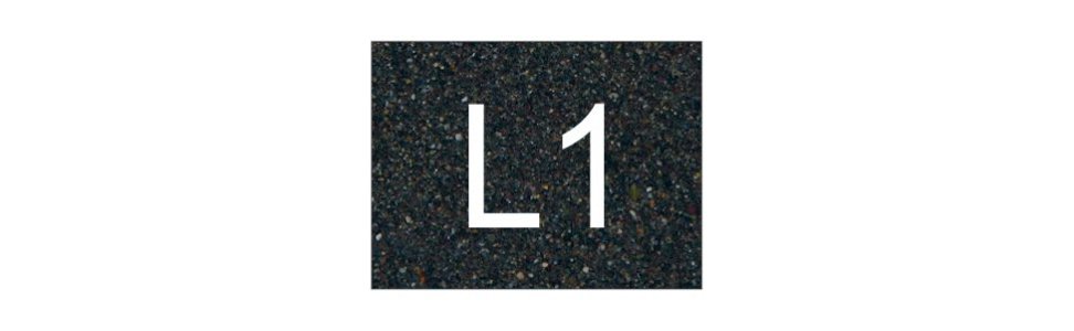 (image for) Textured Plastic Nameplate - 3/4" x 1" - 3/8" Text