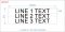 (image for) Textured Plastic Nameplate - 2" x 6" - 1/2" Text