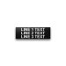 Heavy-Duty Plastic Nameplate - 2" x 6" - 1/2" Text