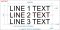 Textured Plastic Nameplate - 4" x 10" - 1" Text