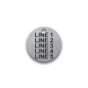 Engraved Stainless Steel Valve Tag - 1 1/4" Round - 5/32" Text