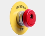 30mm legend plate emergency stop