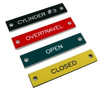 engraved plastic nameplates